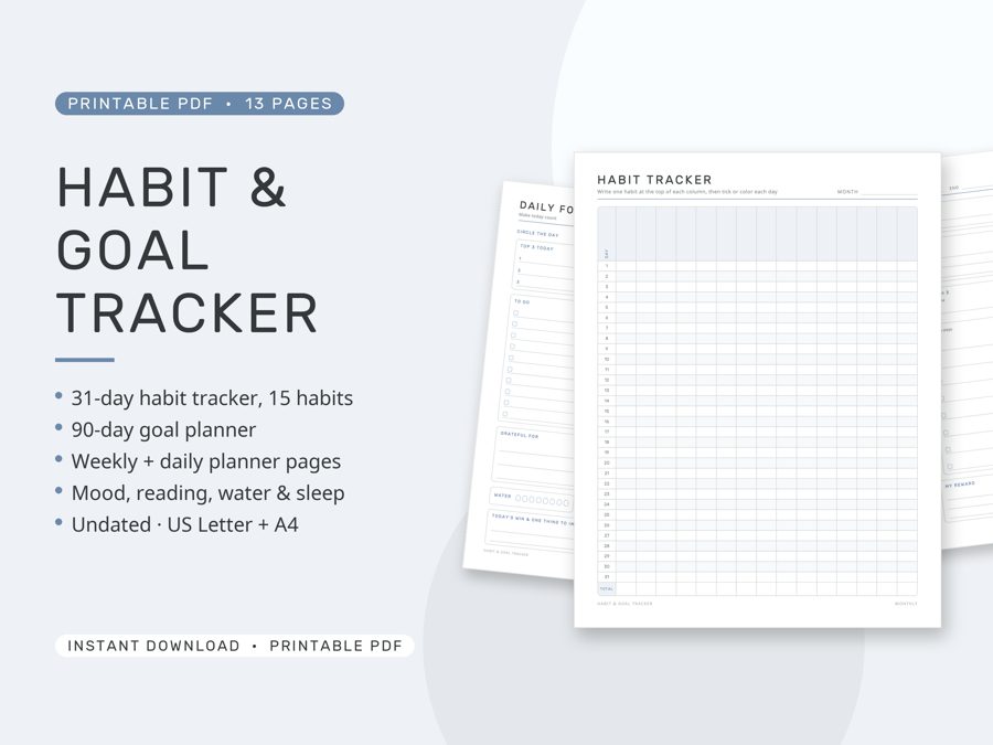 Habit & Goal Tracker preview